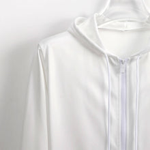 Charger l&#39;image dans la galerie, Impression d’image unique Sweat à capuche zippé/hoodies moderne homme GH personnalisé avec motif image texte logo
