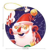 Charger l&#39;image dans la galerie, Décoration/ornement ronde Céramique de Noël GY0902007 impression personnalisée avec texte photo logo motif
