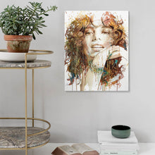 Charger l&#39;image dans la galerie, Peinture suspendue en coton et lin avec cadre GY0903382 Personnalisé avec photo et image
