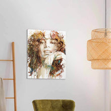 Charger l&#39;image dans la galerie, Peinture suspendue en coton et lin avec cadre GY0903382 Personnalisé avec photo et image
