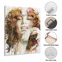 Charger l&#39;image dans la galerie, Peinture suspendue en coton et lin avec cadre GY0903382 Personnalisé avec photo et image
