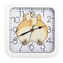 Charger l&#39;image dans la galerie, Horloge carrée en plastique personnalisé avec photo logo texte motif

