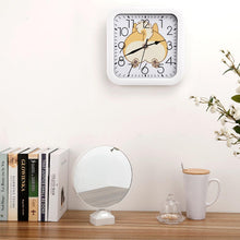 Charger l&#39;image dans la galerie, Horloge carrée en plastique personnalisé avec photo logo texte motif
