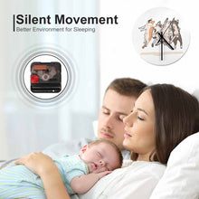 Charger l&#39;image dans la galerie, Horloge murale sans échelle décorative personnalisée avec photo motif texte logo image
