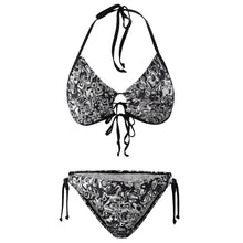 Charger l&#39;image dans la galerie, Bikini triangle maillot de bain 2 pièces grande taille femme BK2059 personnalisé avec photo logo motif texte

