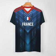 Charger l&#39;image dans la galerie, 2022 / 2023 maillot de football coupe du monde de football hommes personnalisé avec photo logo texte motif (impression des multi-images)
