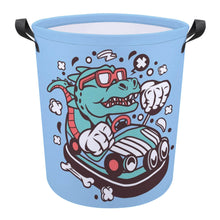 Charger l&#39;image dans la galerie, Panier à linge / panier à linge sale en tissu Oxford personnalisé avec photo prénom texte
