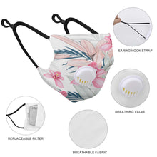 Charger l&#39;image dans la galerie, Masque adulte avec valve respiratoire original en ligne JJ0521163 impression personnalisé avec photo logo motif texte
