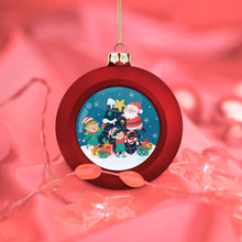 Charger l&#39;image dans la galerie, Boule de Noël originale personnalisée avec photo logo motif texte
