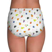 Charger l&#39;image dans la galerie, Sous-vêtement Culotte Slip mi-taille régulier femme NZ208 personnalisé avec photo logo et texte
