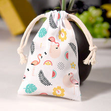 Charger l&#39;image dans la galerie, Sac personnalisé en tissu Oxford de rangement avec cordon de serrage et impression recto 12*18cm
