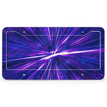 Charger l&#39;image dans la galerie, Support de plaque d&#39;immatriculation QC1101016 Personnalisé (quatre trous ronds + combinaison de plaque d&#39;immatriculation)
