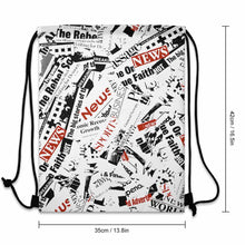 Charger l&#39;image dans la galerie, Sac à cordon pratique personnalisé avec photo logo motif
