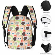 Charger l&#39;image dans la galerie, Sacs à dos pour enfants garçons filles personnalisé avec photo prénom de haute qualité (conception une image)
