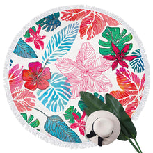 Charger l&#39;image dans la galerie, Serviette de plage personnalisée à franges rondes
