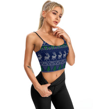 Charger l&#39;image dans la galerie, Corset top bustier crop top camisole femme YJ007 personnalisé avec photo image logo motif texte
