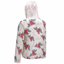 Charger l&#39;image dans la galerie, Sweat à capuche zippé / hoodies en peluche pour femme personnalisé (image unique)
