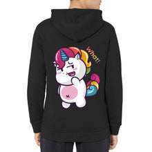 Charger l&#39;image dans la galerie, Sweat pull à capuche en coton personnalisé avec photo texte pour homme avec poche ( impression au dos )
