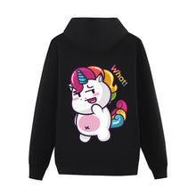 Charger l&#39;image dans la galerie, Sweat pull à capuche en coton personnalisé avec photo texte pour homme avec poche ( impression au dos )
