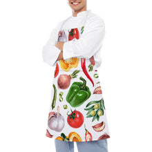 Charger l&#39;image dans la galerie, Tablier de cuisine femme homme avec poches personnalisé avec photo motif logo texte

