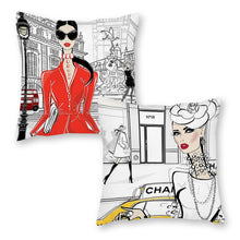 Charger l&#39;image dans la galerie, Taie d&#39;oreiller personnalisée en peluche (impression recto) (2 pièces dans 1 groupe)
