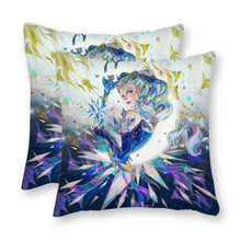Charger l&#39;image dans la galerie, Taies d&#39;oreiller / Housses de coussin en toile (impression recto-verso) personnalisée avec image logo motif texte
