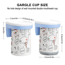 Charger l&#39;image dans la galerie, Tasse de bain de bouche / gobelet de brosse à dents impression personnalisé avec image logo motif photo

