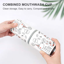 Charger l&#39;image dans la galerie, Tasse de bain de bouche / gobelet de brosse à dents impression personnalisé avec image logo motif photo
