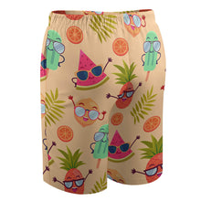 Charger l&#39;image dans la galerie, Pantalon de plage à la mode pour les adolescents (conception en quatre pièces) personnalisée avec votre photo ou texte
