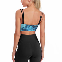 Charger l&#39;image dans la galerie, Soutien-gorge de sport de soutien sans couture d&#39;entraînement YJ034 personnalisé design avec photo texte
