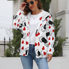 Charger l&#39;image dans la galerie, Impression des multi-images Sweat à capuche/veste polaire avec lacet grande taille Femme A681 personnalisé avec photo logo motif texte
