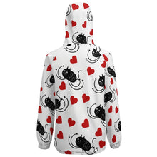 Charger l&#39;image dans la galerie, Impression des multi-images Sweat à capuche/veste polaire avec lacet grande taille Femme A681 personnalisé avec photo logo motif texte
