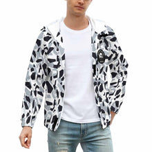 Charger l&#39;image dans la galerie, Impression des multi-images veste ample homme originale A541 personnalisé avec photo motif logo texte
