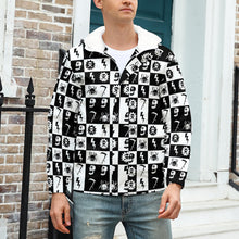 Charger l&#39;image dans la galerie, Impression des multi-images veste polaire homme grande taille A679 personnalisé avec photo motif logo texte
