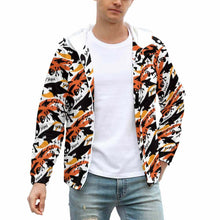 Charger l&#39;image dans la galerie, Impression d’image unique Sweat à capuche/veste grande taille homme A541 personnalisé avec texte photo logo motif
