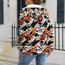 Charger l&#39;image dans la galerie, Impression d’image unique sweat à capuche blouson fine femme personnalisé avec photo logo motif texte

