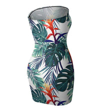 Charger l&#39;image dans la galerie, Sexy robe tube sans manches Moulante Glamour Femme NZ010 Impression personnalisé avec photo logo motif texte
