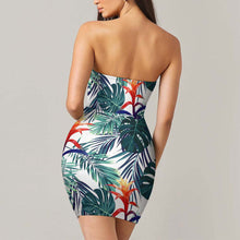 Charger l&#39;image dans la galerie, Sexy robe tube sans manches Moulante Glamour Femme NZ010 Impression personnalisé avec photo logo motif texte
