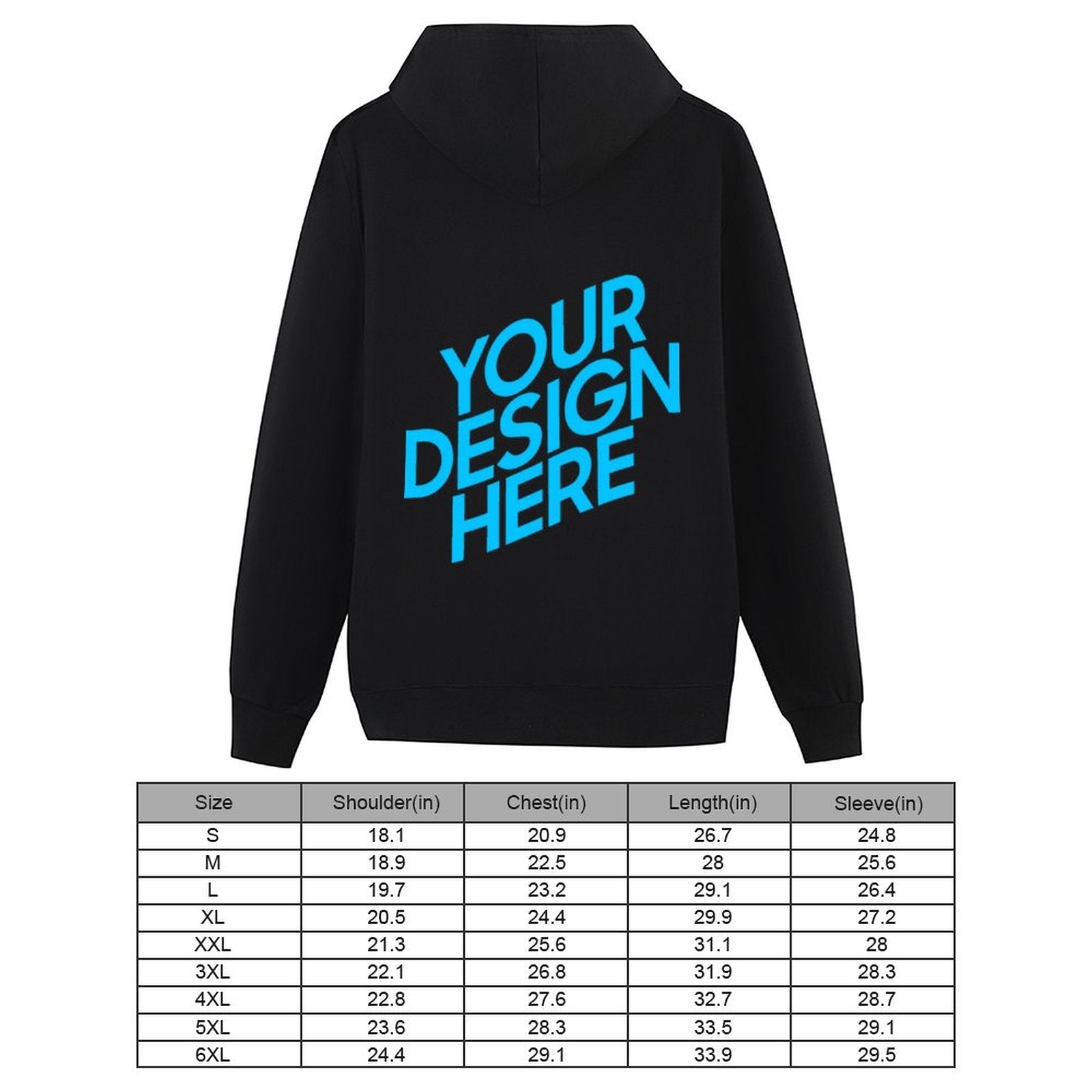 Sweat-shirt Personnalisable Homme/femme Sans Capuche - Choix Logo/texte/photo, Polyester, Tailles S à 6XL - Idéal Cadeau, équipe, événement - 13