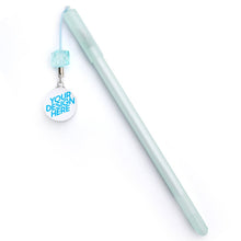 Charger l&#39;image dans la galerie, Stylo Gel Roller personnalisés avec une décoration pendentif
