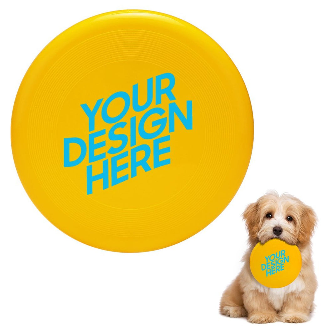 Frisbee indestructible chien pour animaux de compagnie CW1505000 impression personnalisé avec motif photo texte logo