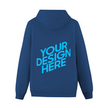 Charger l&#39;image dans la galerie, Sweat pull à capuche en coton personnalisé avec photo texte pour homme avec poche ( impression au dos )
