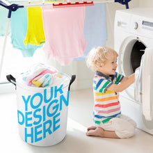 Charger l&#39;image dans la galerie, Panier à linge / panier à linge sale avec cordon de serrage JJ0531016 Personnalisé
