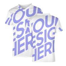 Charger l&#39;image dans la galerie, Maillot tee shirt de corps sport respirant à manche courte pour homme 3Z06 personnalisée impression complète avec photo texte motif logo
