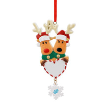 Charger l&#39;image dans la galerie, Décoration de Noël en forme de wapiti GY0902040 impression personnalisé avec motif photo logo texte
