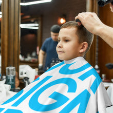 Charger l&#39;image dans la galerie, Tablier de coiffeur cape de coiffeur pour enfants personnalisé avec photos motif texte nom
