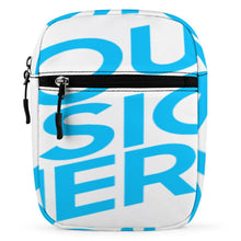 Charger l&#39;image dans la galerie, Sac messager / Petite sacoche pour femme homme Q026 personnalisé avec photo logo texte motif (Impression d’image unique)

