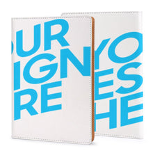 Charger l&#39;image dans la galerie, Coque/étui de cahier/bloc-notes PU cuir BG1613007 impression personnalisé avec logo photo motif texte
