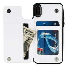 Charger l&#39;image dans la galerie, Coque/Housse en cuir de portable Etui Portefeuille à Rabat 3C0705068 iPhone X/XS  impression personnalisé avec image logo motif texte
