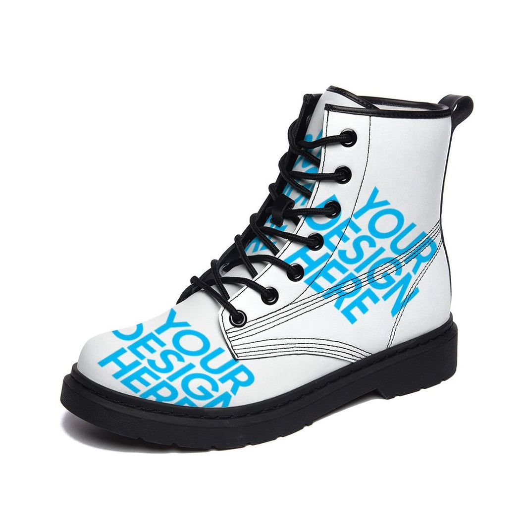 Bottes / bottines / boots chaussures tendances modernes (deux chaussures peuvent être personnalisées différemment) personnalisés avec photo logo motif texte